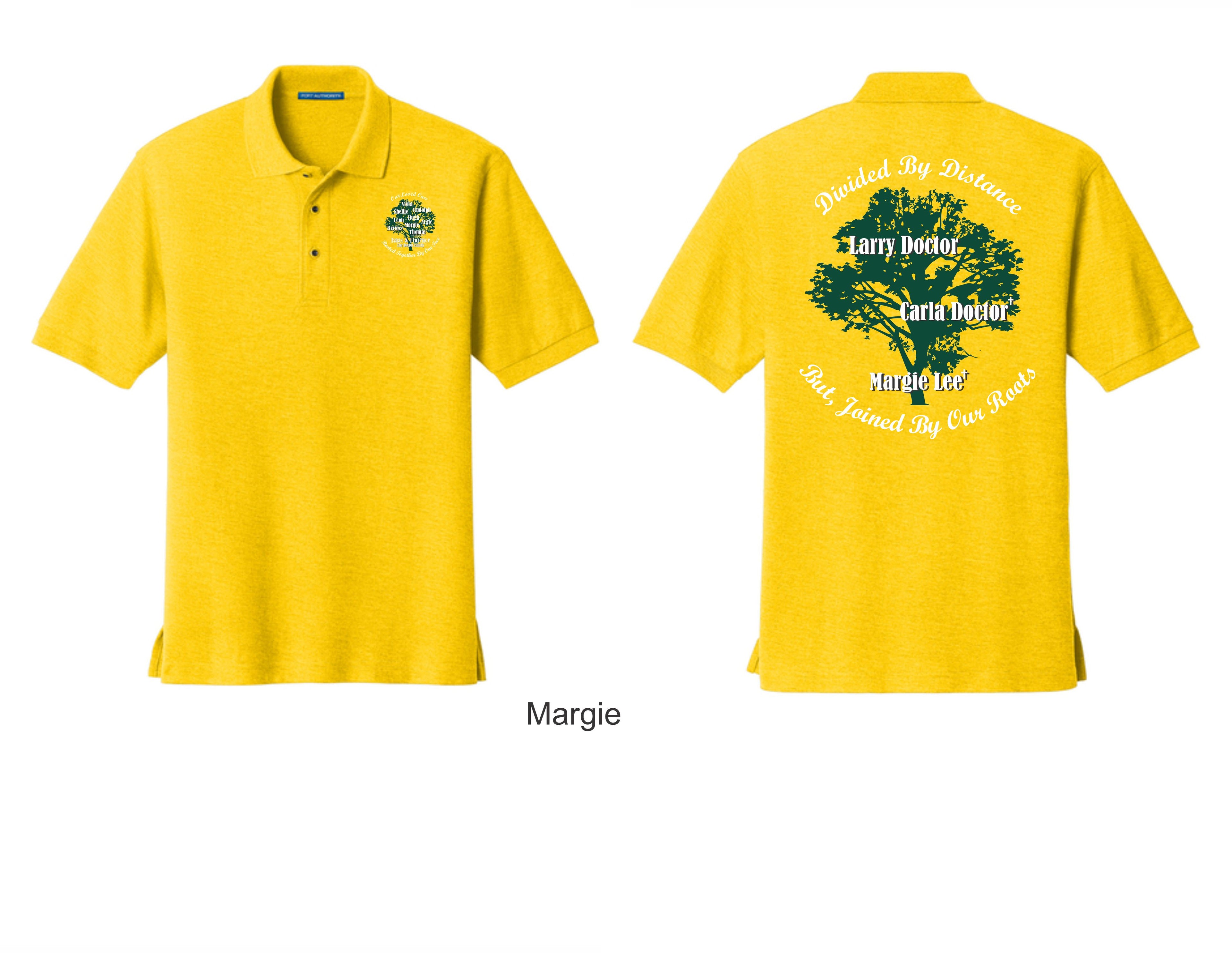 Isaac & Florence Family Gathering Polos (adult sizes)