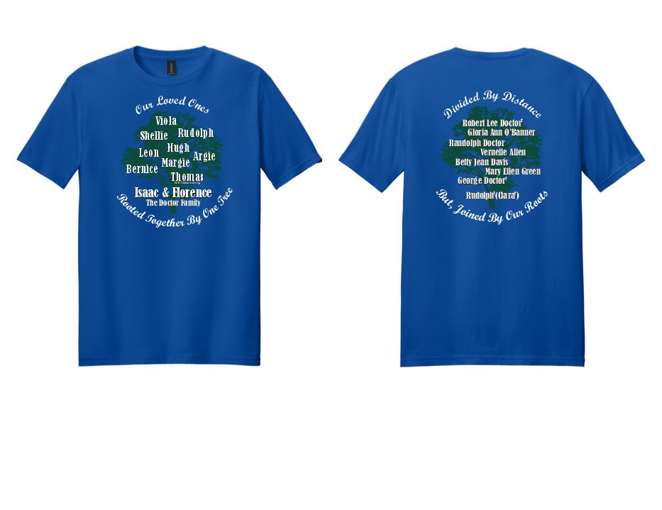 Isaac and Florence Family Tees (Youth and Adult Sizes)