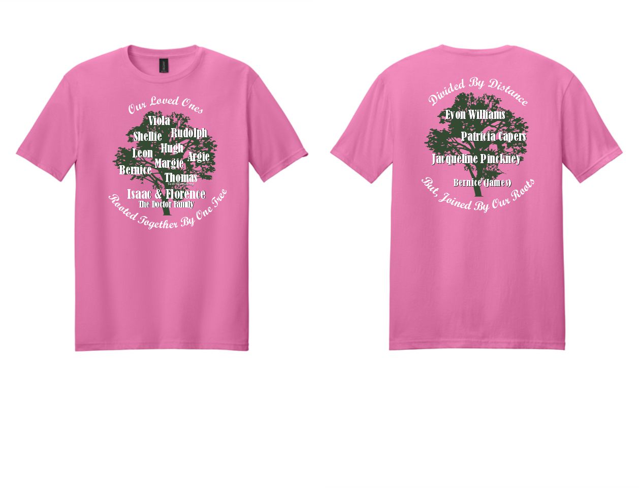 Isaac and Florence Family Tees (Youth and Adult Sizes)