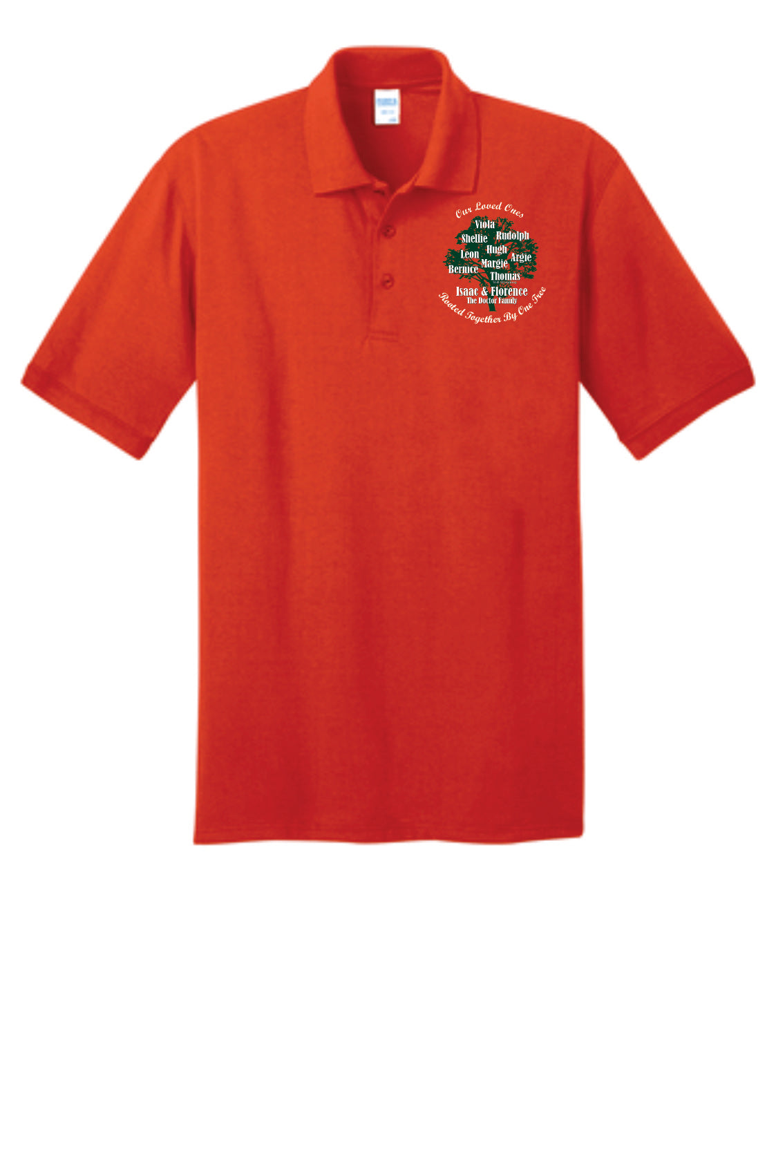 Isaac & Florence Family Gathering Polos (adult sizes)