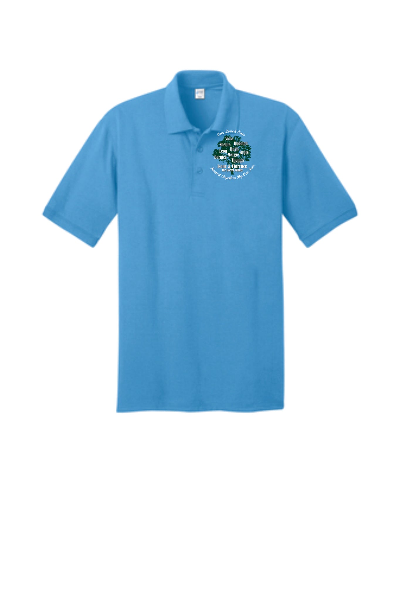 Isaac & Florence Family Gathering Polos (adult sizes)