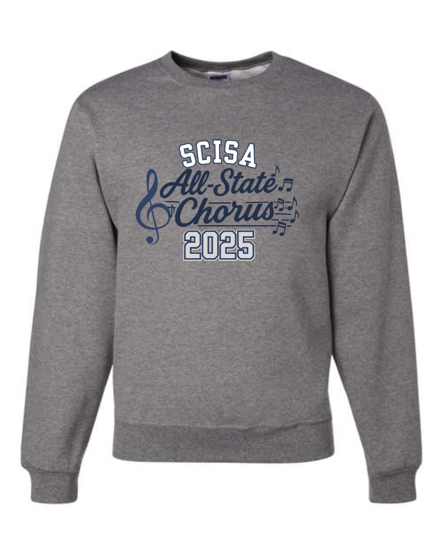 SCISA 2025 ALL STATE CHORUS Crewneck Sweatshirt *LIMITED TIME*